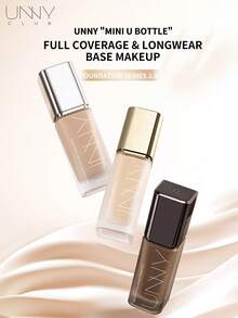 UNNY CLUB Foundation, All Skin Types, Long-Lasting Seamless Fit, Coverage Without Mask Effect, Flawless Base, 30ml,Brand Beauty Cosmetic Makeup - N01 Natural Color - View 7