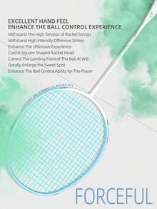 SALYWEE Full Carbon Fiber Badminton Racket | 4U 28lbs Tension | Unstrung 80±5g | Professional Training Rackets - Multicolor - View 6
