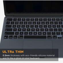 1pc English Peach Pink Keyboard Cover, EU Layout, Compatible With MacBook Neo 13-Inch (A18) Pro 2026 A3404 512GB With Touch ID, Comfortable Touch, Anti-Stain, Precise Fit - View 5
