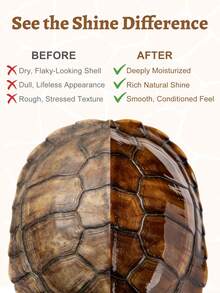 GJYC PET 1.52 Fl Oz Spray para el Cuidado del Caparazón de Tortuga, Reparar Brillo Prevenir Grietas en el Caparazón, Humectar Caparazón de Tortuga Seco, Nutrir Profundamente el Caparazón y la Piel de Reptiles - Cuidado del caparazón de tortuga - Ver 3