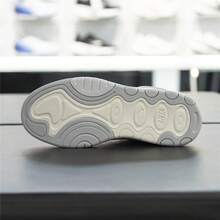 Anta Sepatu Sneakers Platform Retro Wave Pria, Empuk, Serbaguna, Cocok untuk Komuter dan Olahraga Kasual. - Putih/Biru Muda - View 6