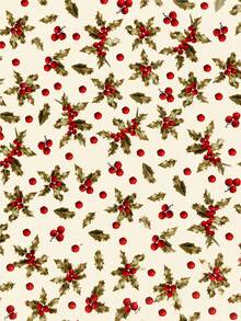 1pc Christmas Printed Fabric, Floral Pattern, Handmade Holiday Party Decoration, Background Cloth, Clothing, Bedding, Tablecloth, 19.68/36/108/180 Inches Long, 150cm Wide, DIY Sewing Supplies, Home Decor Fabric - Multicolor - View 5