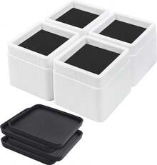 Bed Risers 3 Inch, 4 Pack - ColorA - View 6