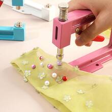 New Manual Pearl Riveting Machine 4mm, 5mm, 6mm, 8mm, 10mm Pearl Set Handmade DIY Auxiliary Tool - A - View 1