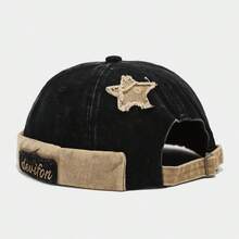 1pc Men's Brimless Hat, Adjustable Brim, Buckle Knit Cap, Washable, Unisex - Multicolor - View 8