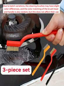 8/5/3pcs Gap Cleaning Brush Set, Kitchen And Bathroom Cleaning Tool Kit, Suitable For Stove, Range Hood And Dirt Removal. Perfect For Cleaning Bathroom Gaps, Sink Gaps, Window Tracks, Tiles And Faucets And Other Small Spaces. - Multicolor - View 13