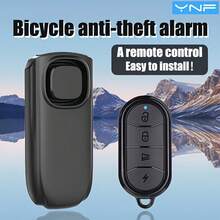 YNF Bicycle Anti-Theft, 113dB Bicycle Anti-Theft Alarm With Remote Control | High Decibel Security Alarm - Ultimate Bicycle Protection Device Power Sports Alarm And Anti-Theft - A - View 2