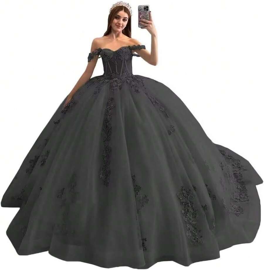 Women Plus Party Other Wear - Negro - - View 1