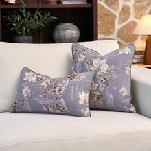 1 pièce Taie d'oreiller décorative florale vintage grise sans insert d'oreiller, housse de coussin en chenille jacquard douce à motif floral vintage de style campagnard français, convient pour la maison, le canapé, le lit, la chambre, le salon, le café, la salle d'exposition, la décoration, les occasions de rassemblement quotidien et de vacances, toutes saisons - Gris - Voir 11