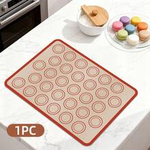 1pc/2pcs/4pcs Macaron Silicone Baking Mat Set, Reusable Non-Stick Baking Mat, Heat-Resistant Silicone Oven Liner, Pastry & Cookie Baking Mat, Perfect For Macarons, Cookies, Pastries, Cakes And Bread, Back To School, Christmas, Thanksgiving - View 16