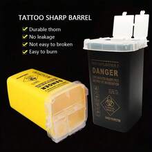 1/2/3pcs Tattoo Needle Storage Box, Tattoo Accessories, Tattoo Supplies, Tattoo Needle Storage Box, Y2K Tattoo, Portable Plastic Container, Durable And Easy To Clean, Tattoo Shop, Embroidery, Barbershop, Essential For Tattoo Artists - Multicolor - View 6