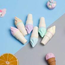 6pcs/Set Portable Mini Fluorescent Pens, Sweet Cone Design - Sets - View 3