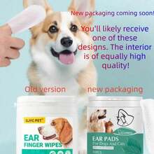 Pet Finger Sleeve Wipes, Suitable For Dogs, Cats And Pets, Used For Cleaning Ears And Removing Dirt - Uscented - View 5
