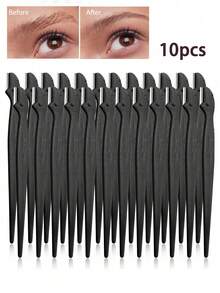 1/3/5/12/20pcs Eyebrow Scissors, Exfoliation And Hair Removal Tool, Multi-Color Hair Removal Tool, Beginner Eyebrow Shaping Tool Set, Precise Protective Cover, Women's Eyebrow Shaping Tool, Suitable For Daily Or Travel Use, Easy-To-Use Unisex Eyebrow Scissors For Trimming And Shaping Eyebrows - Multicolor - View 8