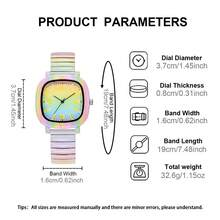 1pc Women's Wristwatch, Simple & Elegant Quartz Watch With Pointer, Perfect For Formal Wear Or Daily Outfits To Create A Sophisticated Look - V315 - View 5