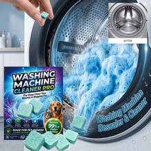 1 Box/12 Pieces Washing Machine Cleaning Tablets - Deep Clean Drum And ...