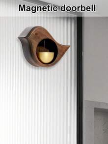 Japanese Style Doorbell Reminder, Wooden Wind Chime, Suction Cup Mount, Indoor/Outdoor Universal, Wireless, Battery-Free, Electricity-Free Home Decor Gift - A - View 9