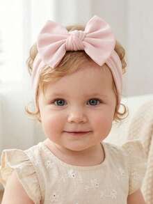 5pcs Baby Bow Decor Hair Band Love Valentine - Multicolor - View 7