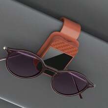 Sturdy Sun Visor Clip Fashion Glasses Holder - For Car Sun Visor, Glasses Hook Clip, Car Interior Sun Visor Accessory - A - View 11
