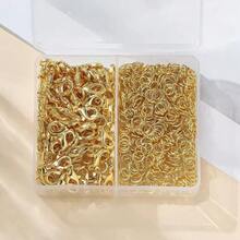 150pcs Lobster Clasp, Jump Ring Jewelry Making Connector Set, For DIY Bracelet, Necklace, Jewelry Accessories Making And Repair - DIY - View 6