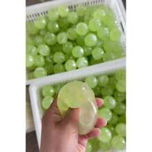 1pc Korean Coconut Oil Green Grape Sugar Ball Squeeze Toy, Voice-Activated Slow Rebound - Multicolor - View 8