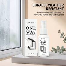 JUE FISH Reflective Window Film Spray, Reflective Privacy Spray, Convenient, Durable, Wear-Resistant, Multi-Scenario Application Spray - A - View 6