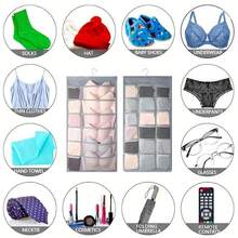 1pc Double-Sided Underwear Storage Bag, Multi-Functional Underwear Packaging Bag, Hanging Bra & Socks Organizer Bag - Multicolor - View 4