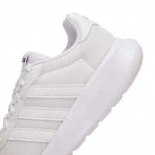 Adidas 女鞋新款LITE RACER 3.0運動鞋低筒輕盈透氣休閒跑鞋 - 白色 - 查看 10