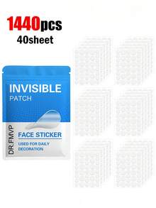 720pcs Invisible Concealment Patches, Comfortable Breathable Lightweight Portable, Super Strong Adhesion, Used For Covering Care, 36/180/360/1080/1440pcs - Transparent - View 11
