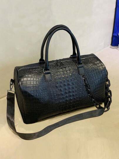 PU Travel Bag; Large Capacity Luggage Bag; Weekend Overnight Tote Bag; Vacation Luggage Bag; Weekend Bag; Overnight Bag; Travel Bag; Back To School Bag; Travel Essentials; Travel Organizer Bag; Beach Summer Vacation Bag; Luggage Bag; Gym Bag; Luggage Handbag; College Bag; Luggage; Weekend Bag Hospital Bag; Winter School Bag; School Accessories; School Supplies