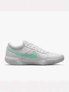 Women's W NIKE ZOOM COURT LITE 3 Tennis Shoes Low-Top DH1042-100 - Mint Green - View 2