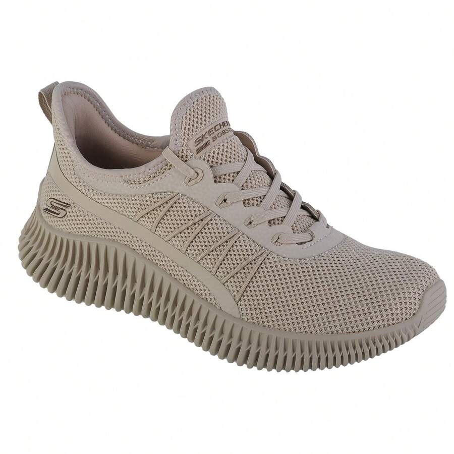 Skechers Bobs Geo-New Aesthetics - Beige Womens Sports Shoes - Champagne - View 1
