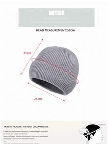 JOYLORD 3pcs/1pc Winter Men's Hat Gloves Scarf Set Acrylic Material Winter Warm Knitted Hat Outdoor Cycling Ear Protection Woolen Single Hat - Single Cap - View 10