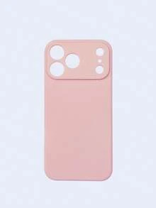 1pc 5 Colors Optional Solid Matte Phone Case Covers Unisex Minimalist All-Match Style Daily Versatile Black Beige Pink Blue Purple TPU Soft Shell Full Coverage Anti-Drop Compatible With IPhone Case,Compatible With IPhone17 /Compatible With IPhone17 Promax/Compatible With IPhone16 /Compatible With IPhone 15 /Compatible With IPhone 14 Pro Max Fast Shipping - Multicolor - View 34