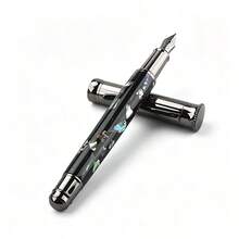 Luxury Abalone Shell Fountain Pen Elegant Metal Nib Calligraphy Pen Business Birthday Gift For Colleague Family - 559 - View 6
