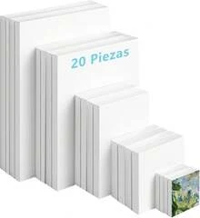 Stretched Canvas - White - View 1