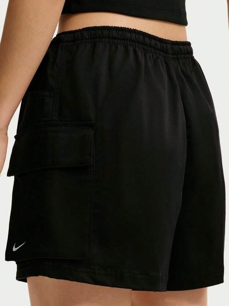 Nike Women's AS W NK STREET UTL Woven Cargo Shorts IV5010-010 - Black - View 3