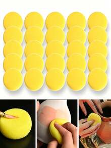 3 Inch Pottery Sponge, Painting Sponge, Pottery Clay Sponge, Clay Sponge, Round Sponge, Pottery Clay Sponge, Painting Sponge, Artist Sponge - Multiple Styles - View 8