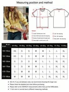 Autumn French Style Cinched Waist Plaid Design Chic Youthful Versatile Top Back To School Yellow - Yellow - View 5