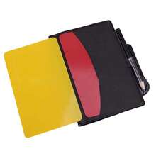 2pcs/1pc Football Referee Whistle Set, Red And Yellow Cards With Notebook And Pencil, Stainless Steel Referee Whistle With Black Lanyard, Suitable For Sports, Football, Rugby, Basketball - Multicolor - View 7