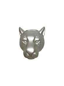 1pc European Retro Leopard Head Shaped Gold & Silver Foil Decor, Suitable For Floral Arrangement, Storage, Creative Animal Wall Art, Applicable For Home Decor, Room Decor, Birthday, Graduation, Christmas Decoration, Christmas Gift, Kitchen, Bedroom, Living Room, Party Decoration, Etc. - Multicolor - View 11
