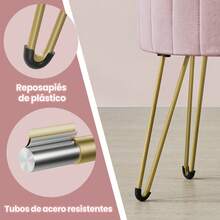 Taburetes de tocador - Rosado - Ver 6
