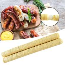 Sausage Making Collagen Casings Sausages Maker Machine Dry Pig Sausage Casing Tube Kitchen Accessory For Sausage Making - As Show - View 1