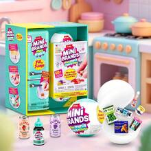 ZURU Mini Brands Fridge Surprise Series 1 Mystery Capsule, Collectible Mini Food Realistic Toys, Random Style, Gift For Collectors - Multicolor - View 2