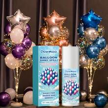 DOWMOO 100ml Direct Spray Balloon Glitter Spray Enhances Balloon Texture And Maintains Long-Lasting Shine, Creating A Sparkling Touch Effect. Perfect For Christmas Decorations, Weddings, Graduations, Engagements And Various Parties - View 1