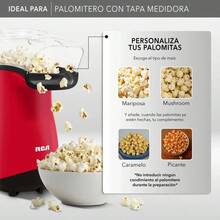 Rca Palomitero Con Tapa Medidora Rc-1025 - Rojo - Ver 9