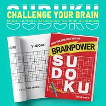 Thick Sudoku Puzzle Notebook, Number Grid Logic Puzzles, Brain Training And Mathematical Thinking Challenge, Focus And Problem Solving Practice, Daily Logic Reasoning Games, Suitable For Home, School, Travel And Quiet Time Screen-Free Activity - Sudoku Puzzle Notebook - View 2
