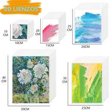 Stretched Canvas - White - View 7