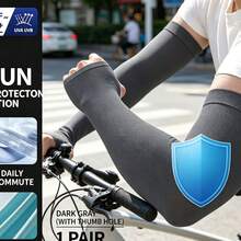 1 Paar Kompressions-Armstulpen in Große Größen, einfarbig, geeignet für muskulöse Männer und kurvige Frauen, ganzjährige formende Armstulpen, für Fitness, Outdoor, Reisen und den täglichen Gebrauch - Grau - Übersicht 4