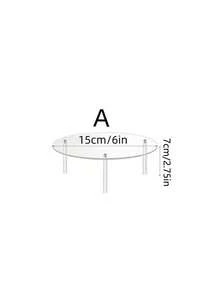 Clear Acrylic Dessert Stand Round Pastry Display Rack For Baklava Wedding Party - Clear - View 9